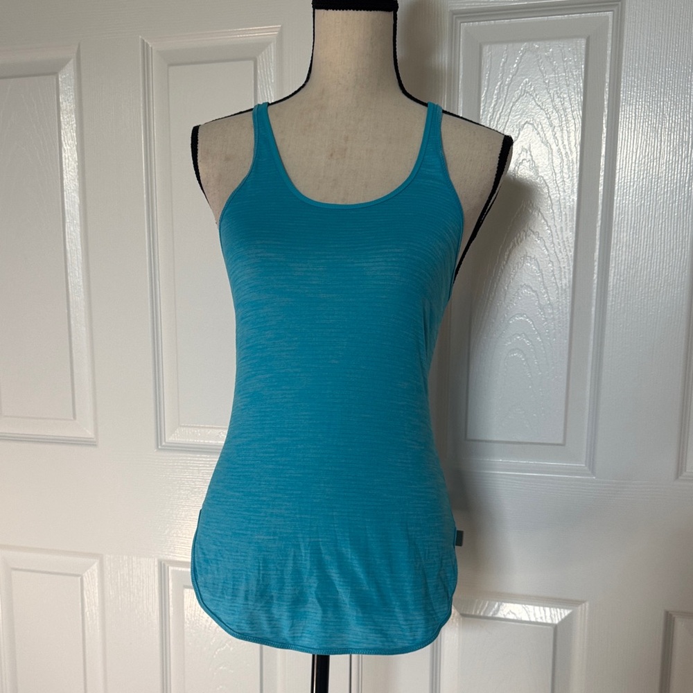 Lululemon Athletica Teal Tank Top